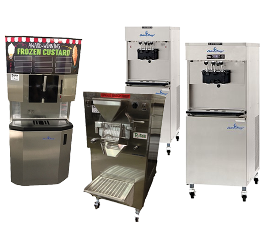 4 machines at ritas